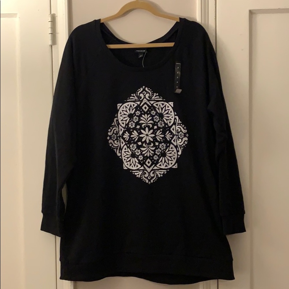 Black Torrid sweatshirt 3X NWT